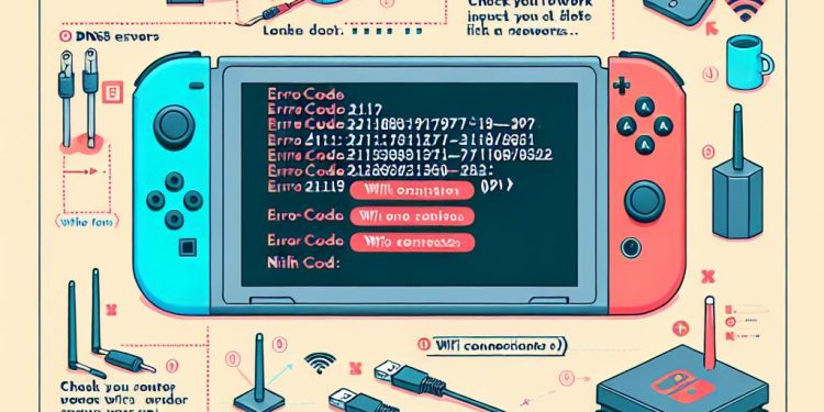 Error Codes Nintendo Switch Error Code 2110 3127 Solution Step by Step Guide to Fix WiFi Issues Network Connection Problems and DNS Errors
