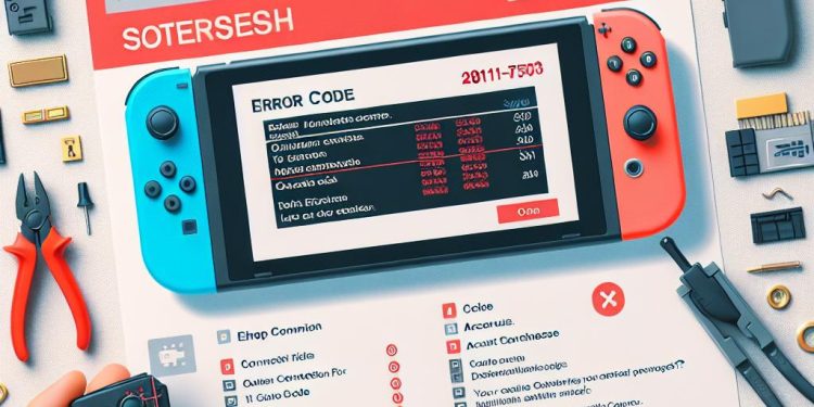 Error Codes Nintendo Switch Error Code 2811 7503 Solution Step by Step Guide to Fix eShop Connection Issues Account Errors and Online Purchase Problems